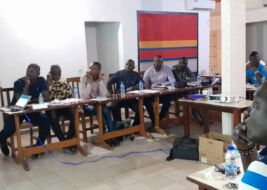 FORMATION DES PARTICIPANTS PAR Mr DJOU JULIEN, CHEF DU SERVICE STATISTIQUES ET DOCUMENTATION