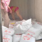 Départ des aliments destinés aux stations d'alevinages.